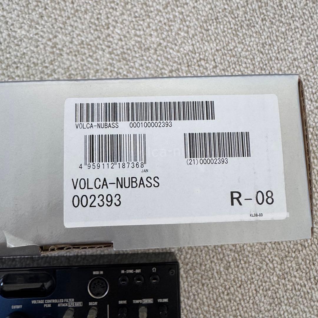 KORG volca nubass 本体