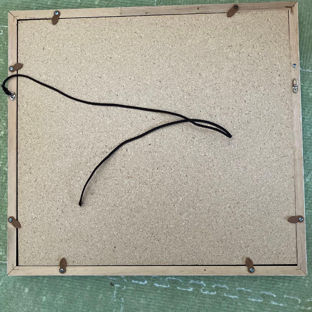 ビリー家紋　額入り家紋　勝海舟の家紋　丸に剣花菱