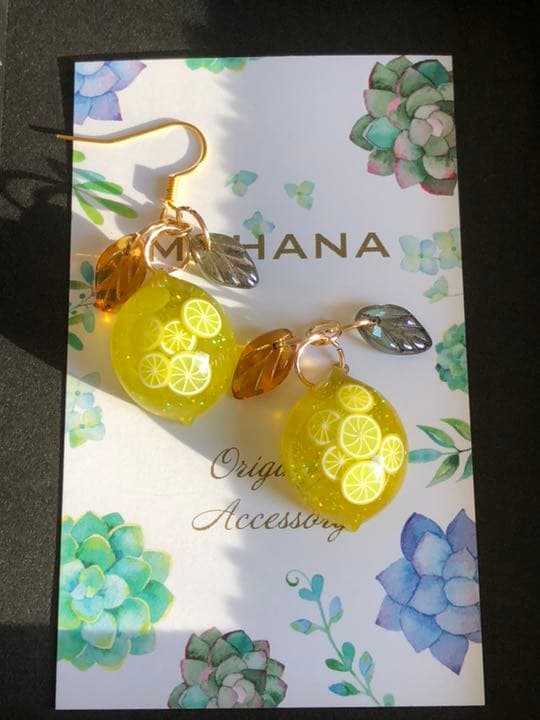 みんしゃーん専用♡lemon ピアス イヤリング