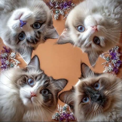 オーダー用猫ちゃんパネルサンプルページ　五