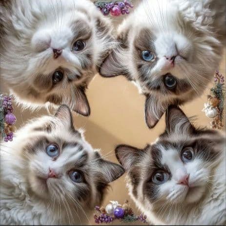 オーダー用猫ちゃんパネルサンプルページ　五