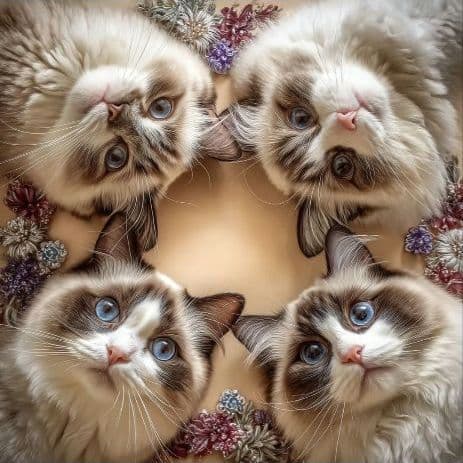 オーダー用猫ちゃんパネルサンプルページ　五