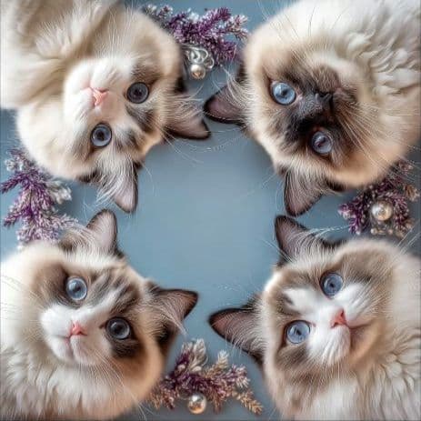 オーダー用猫ちゃんパネルサンプルページ　五