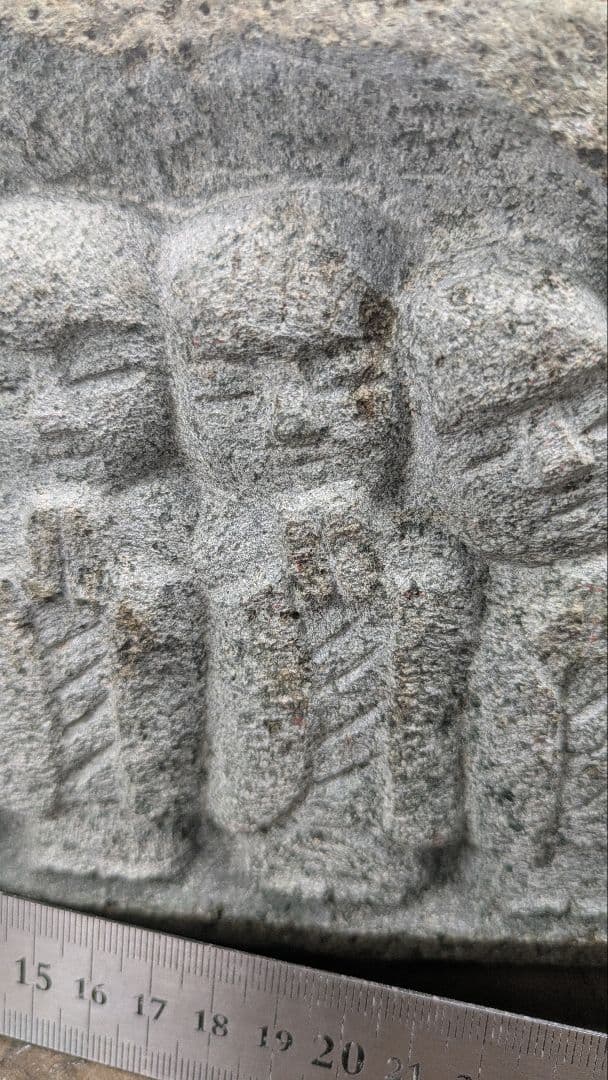 六地蔵、石仏、日本人による彫刻、倉田辰彦作