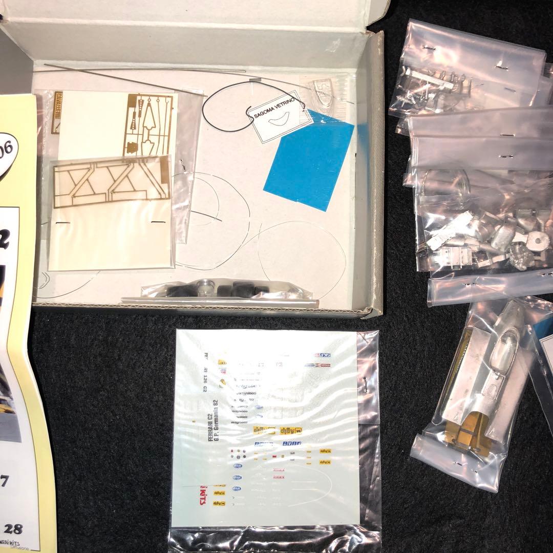 メリット1／43フェラーリ126C2おまけ付きキット