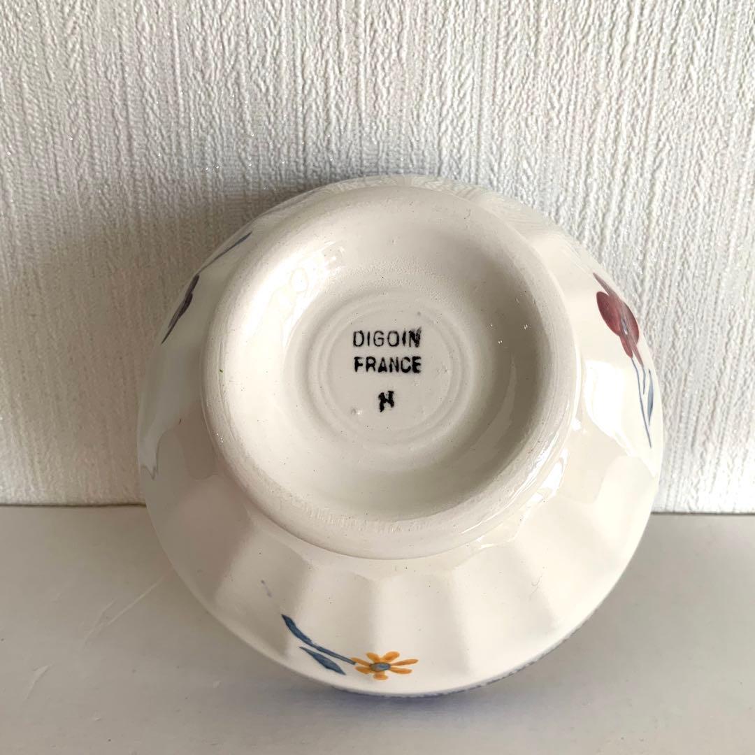 ディゴワン　サルグミンヌ　マリールー　カフェオレボウル　フランス　アンティーク