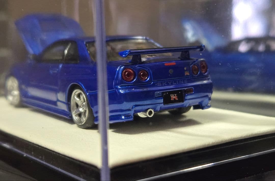 TIME MICRO 限定699台 R34GT-R 1/64 トミカより精巧！