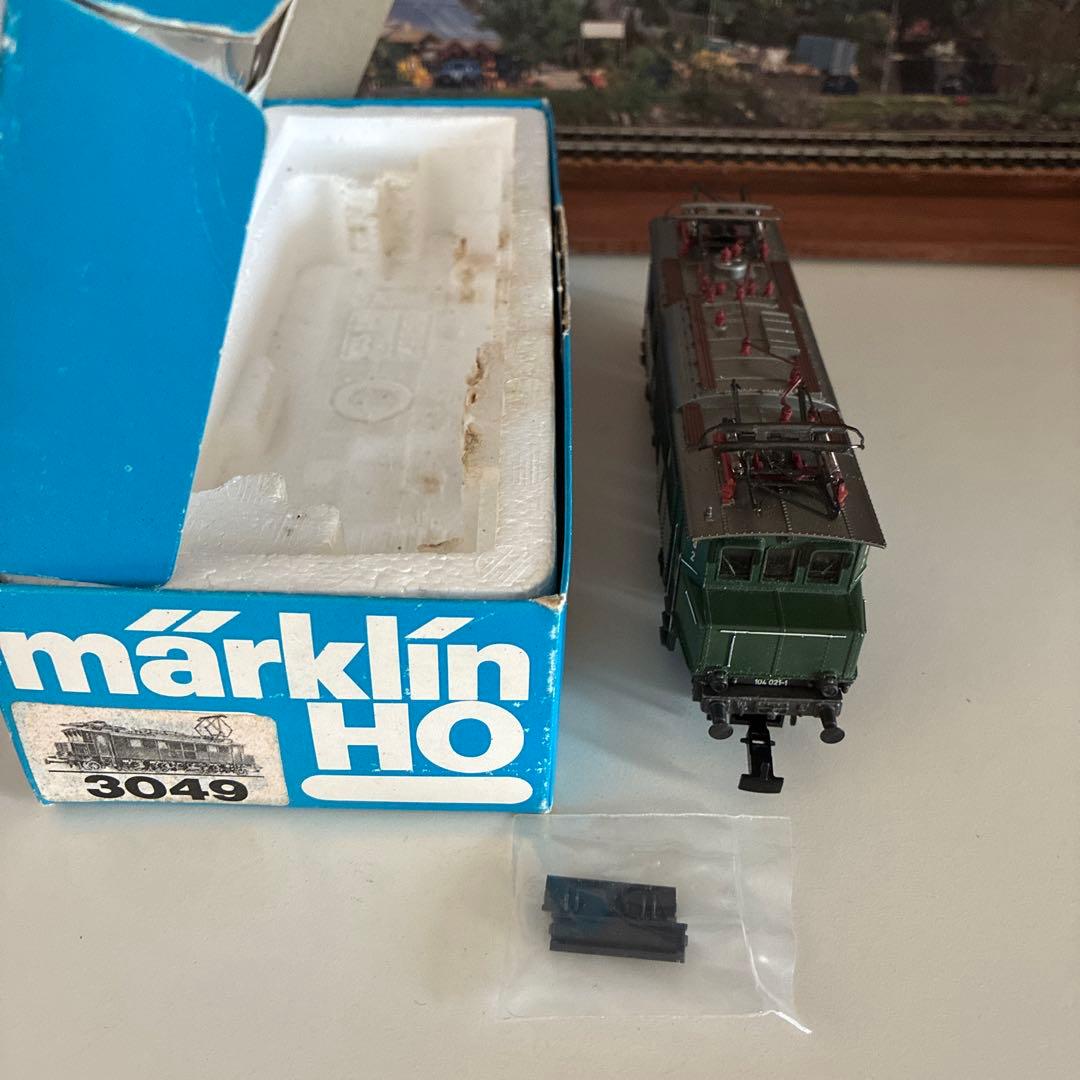 メルクリン HO 3049 電気機関車ドイツ連邦鉄道 稼動品　元箱入り 美品