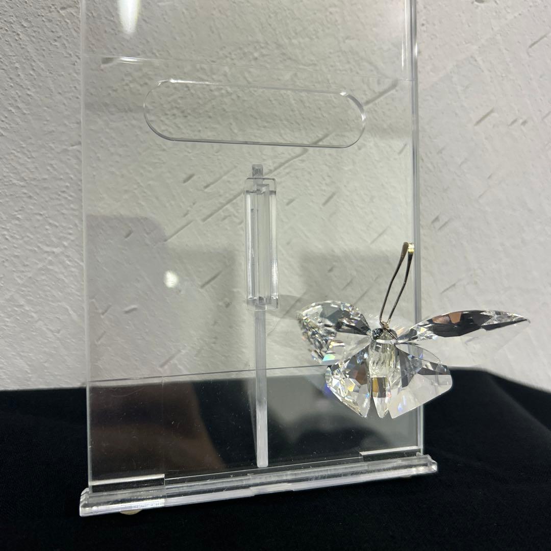 スワロフスキー　写真立て　蝶　箱付き