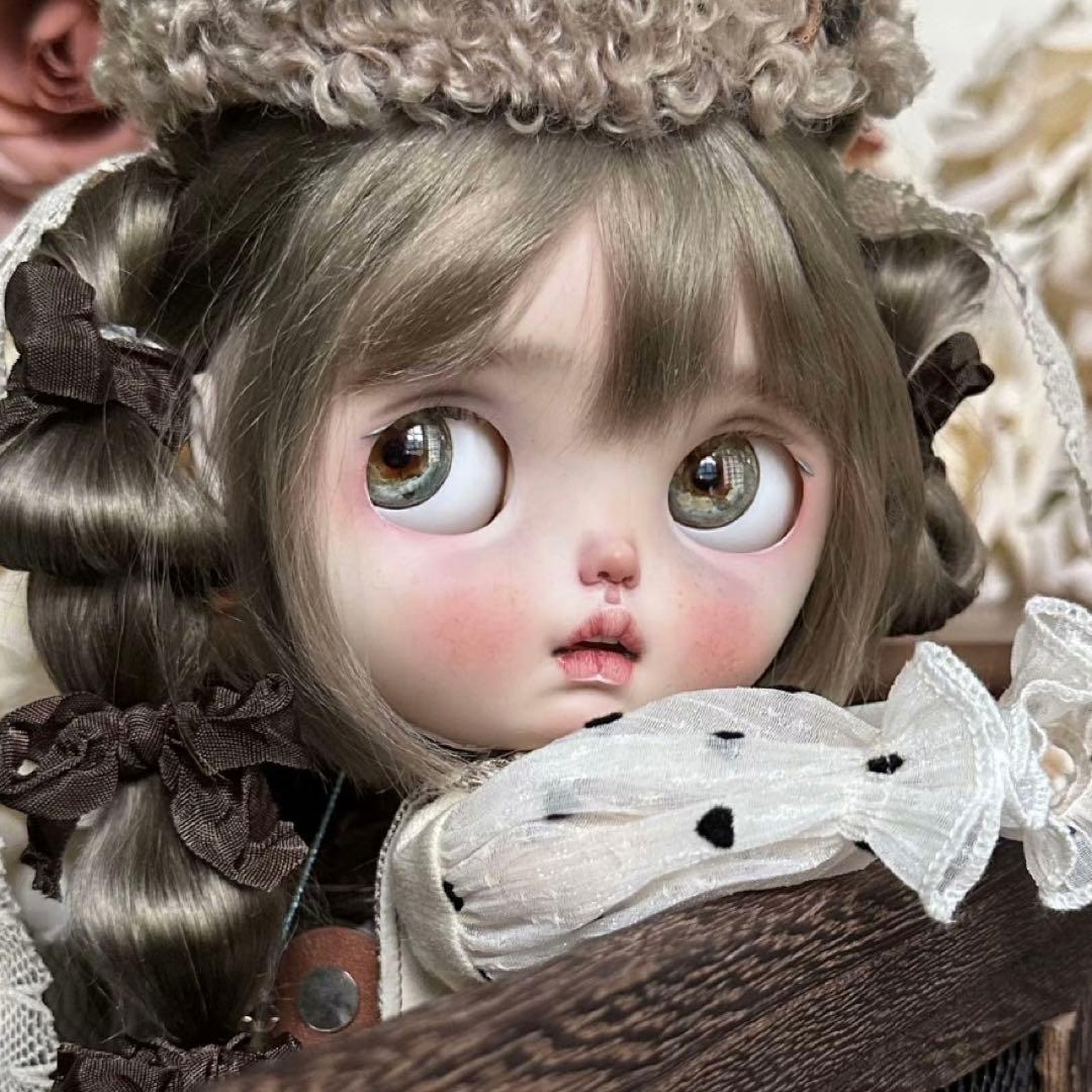 カスタムブライス 海外作家様 幼い かわいい 小さなお目目 カカオ フルセット