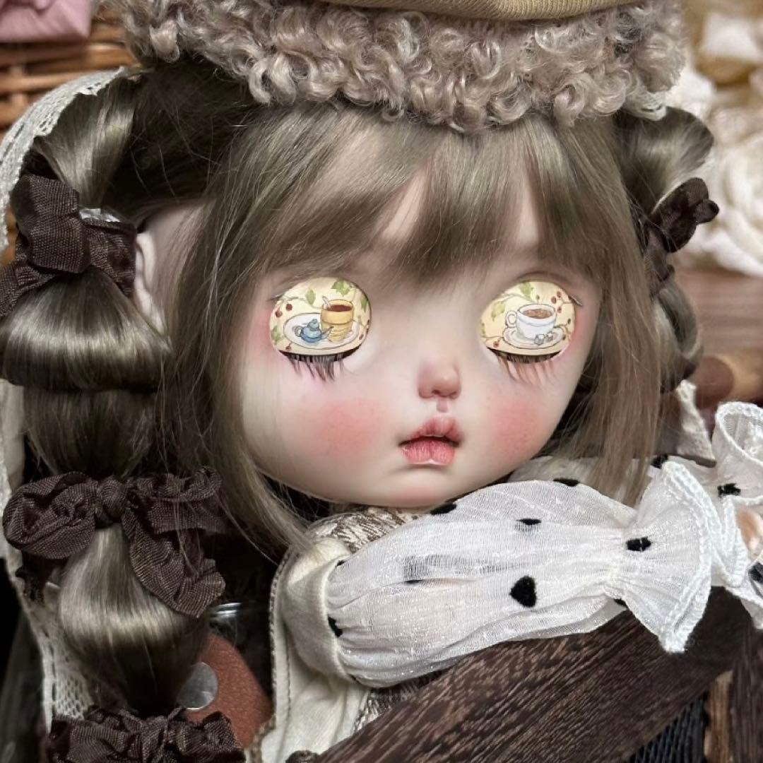 カスタムブライス 海外作家様 幼い かわいい 小さなお目目 カカオ フルセット