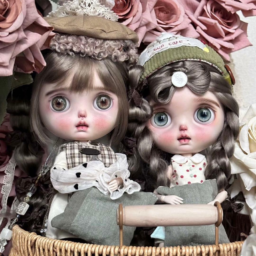 カスタムブライス 海外作家様 幼い かわいい 小さなお目目 カカオ フルセット