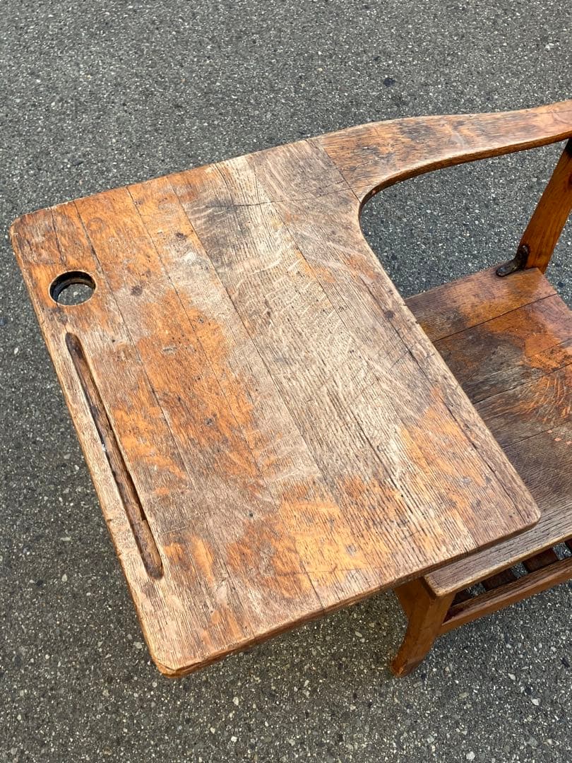 【希少】アンティーク スクール デスク 1920年代 1点物 レトロ MA1