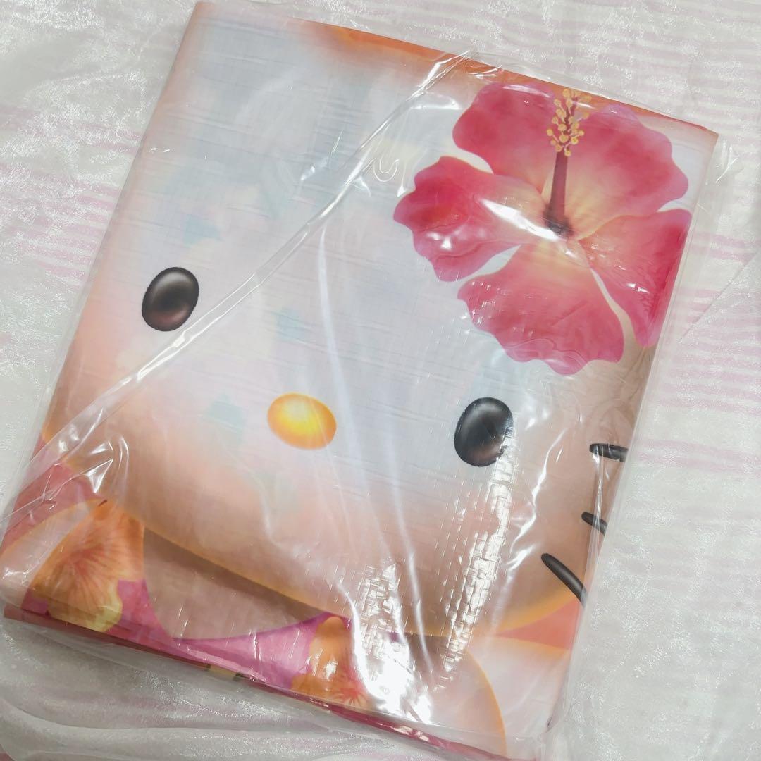 日焼けキティ　ビーチマット　レジャーシート