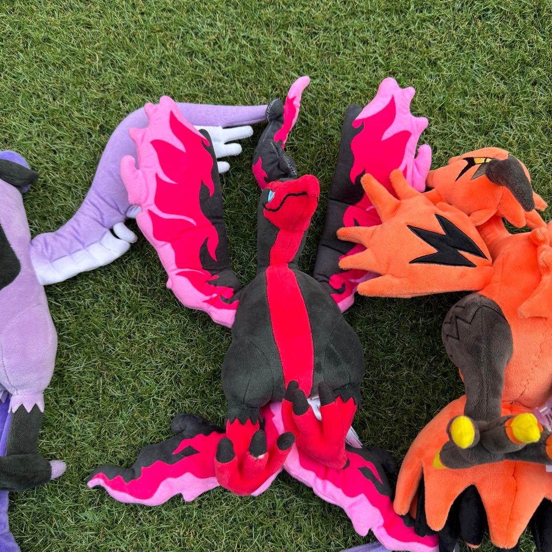 ポケモンセンター ガラル三鳥 ぬいぐるみ 3体セット まとめ売り