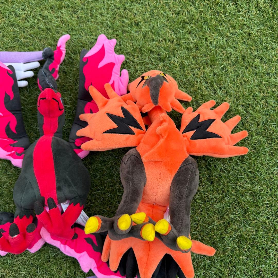 ポケモンセンター ガラル三鳥 ぬいぐるみ 3体セット まとめ売り