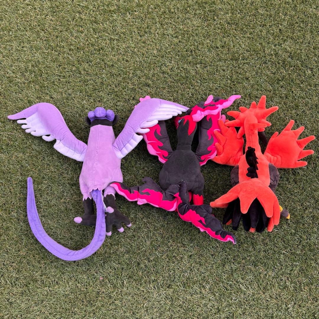 ポケモンセンター ガラル三鳥 ぬいぐるみ 3体セット まとめ売り