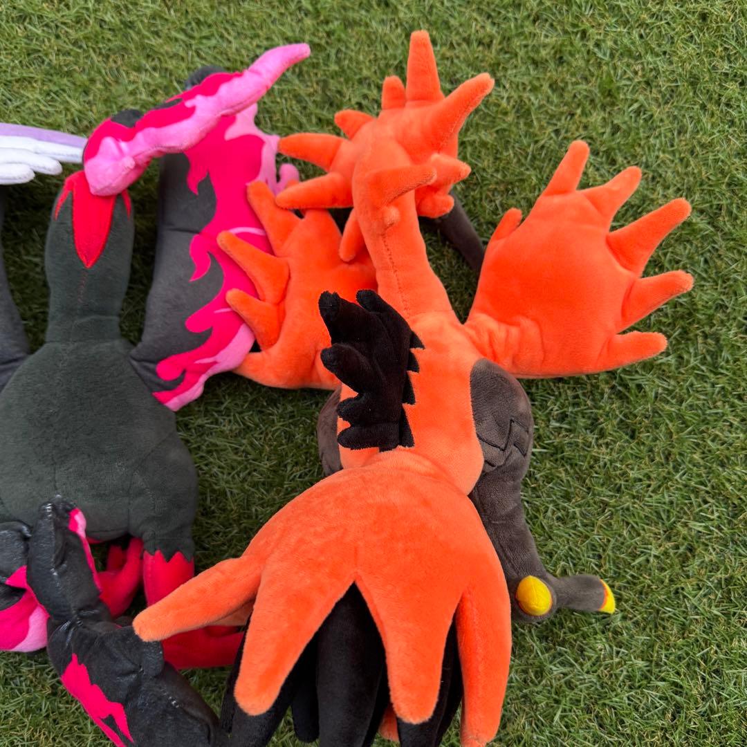 ポケモンセンター ガラル三鳥 ぬいぐるみ 3体セット まとめ売り