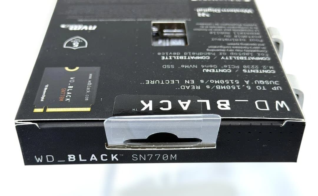 【新品・未開封】WD_BLACK SN770M 1TB【M.2 2230】