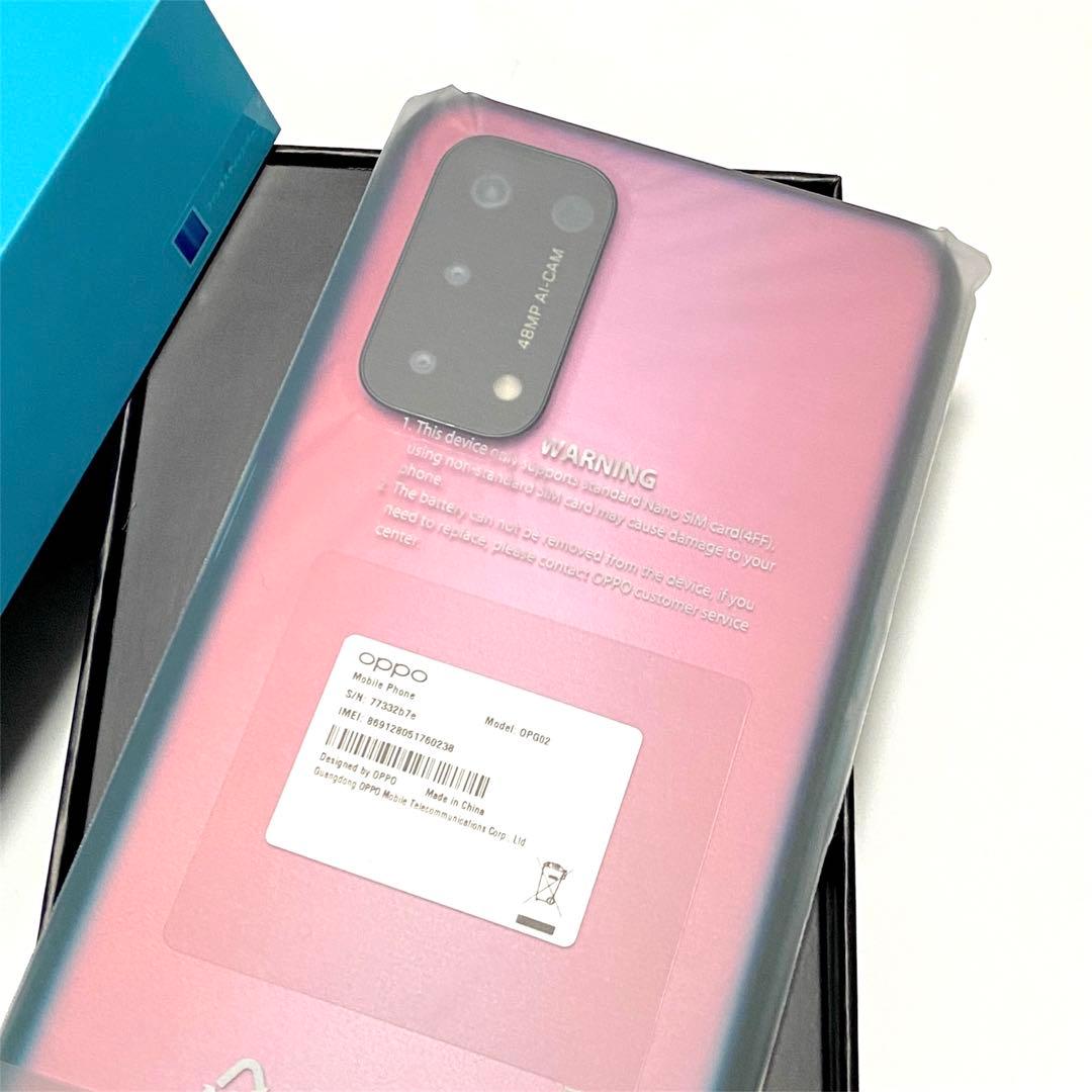 【新品未使用】OPG02 OPPO A54 5G ファンタスティックパープル本体