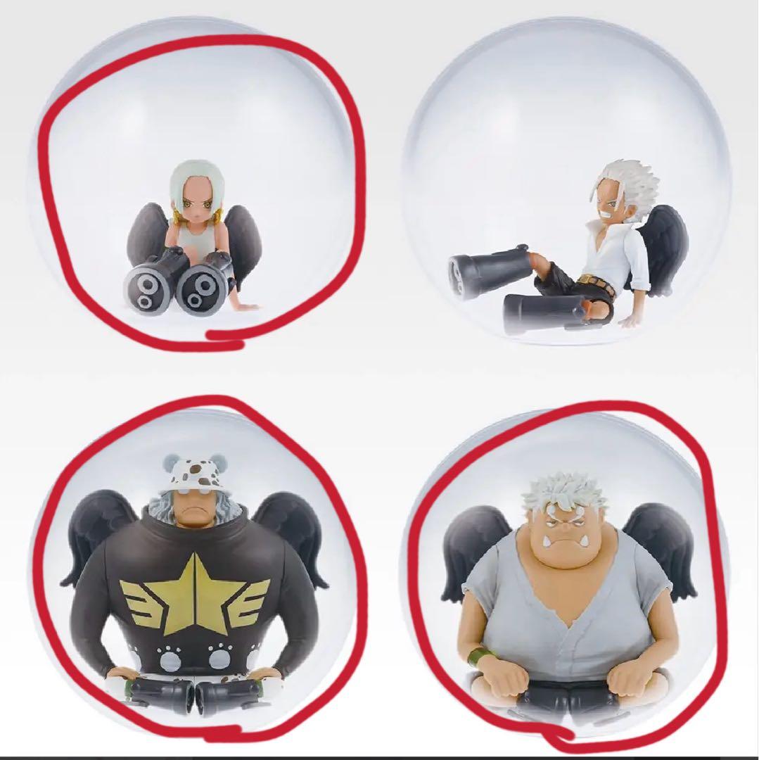 一番くじ ワンピース A賞 ボニー E賞 セラフィム S-スネーク 3種セット