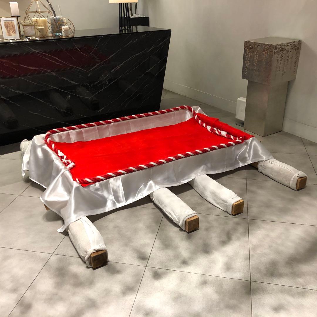 【値下げ】お神輿　二人乗り　特注品