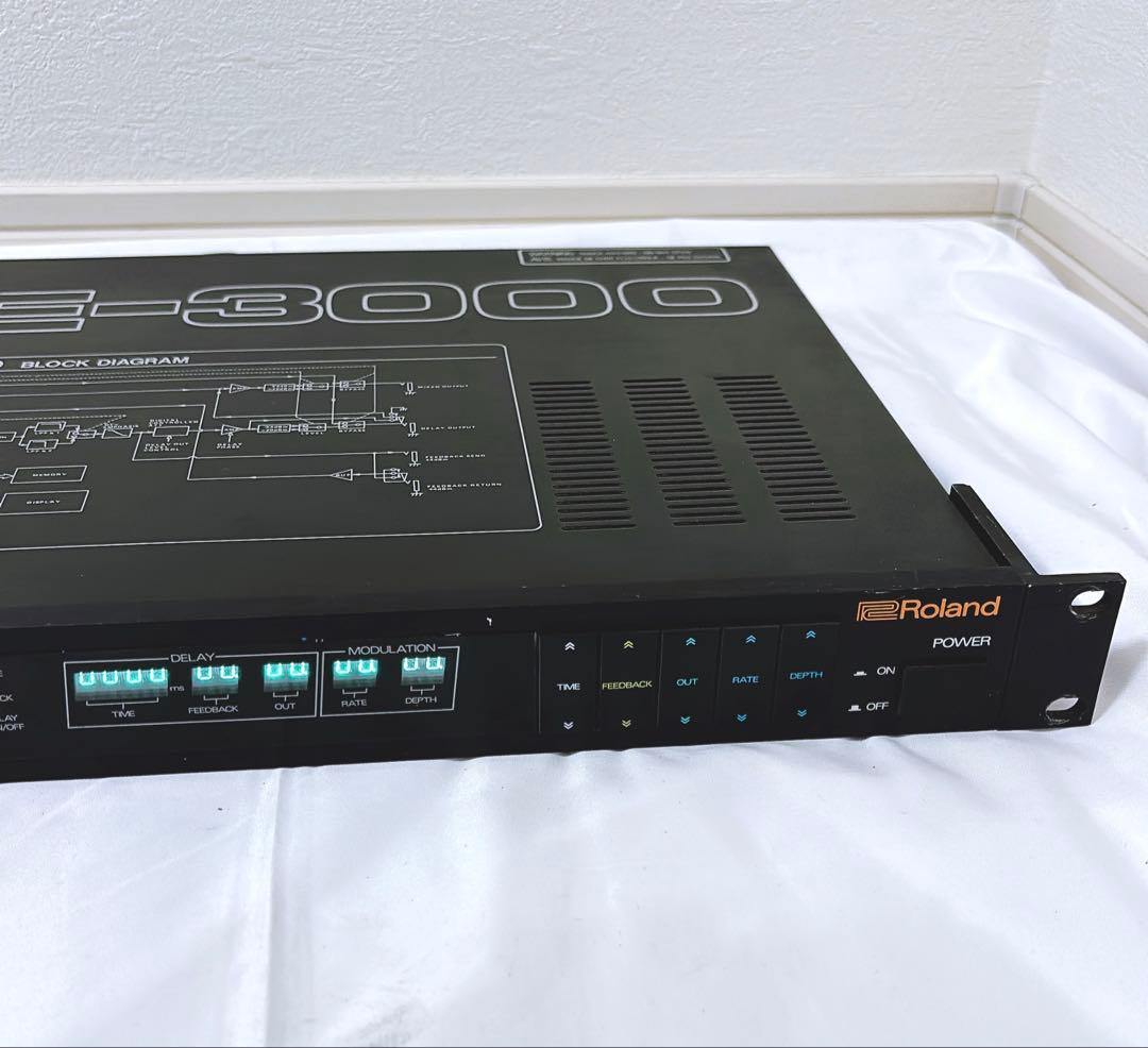 【良品】Roland SDE-3000 デジタルディレイ