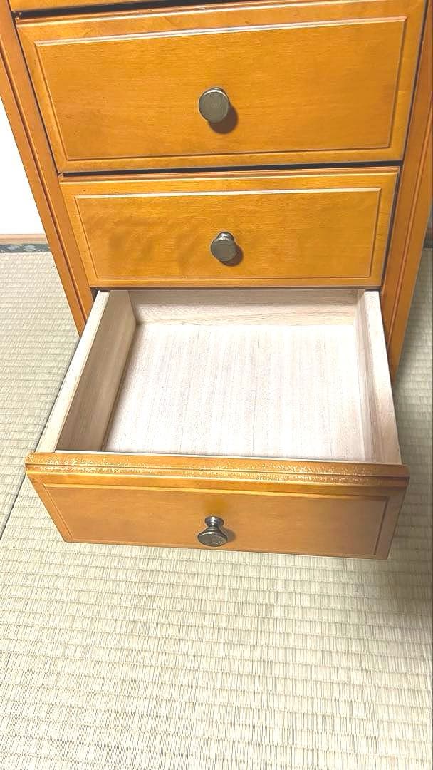 大塚家具 OTSUKA 5段チェスト 天然木幅40cm 小型チェスト 収納棚