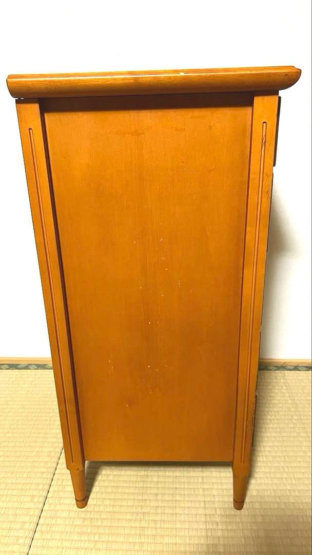 大塚家具 OTSUKA 5段チェスト 天然木幅40cm 小型チェスト 収納棚