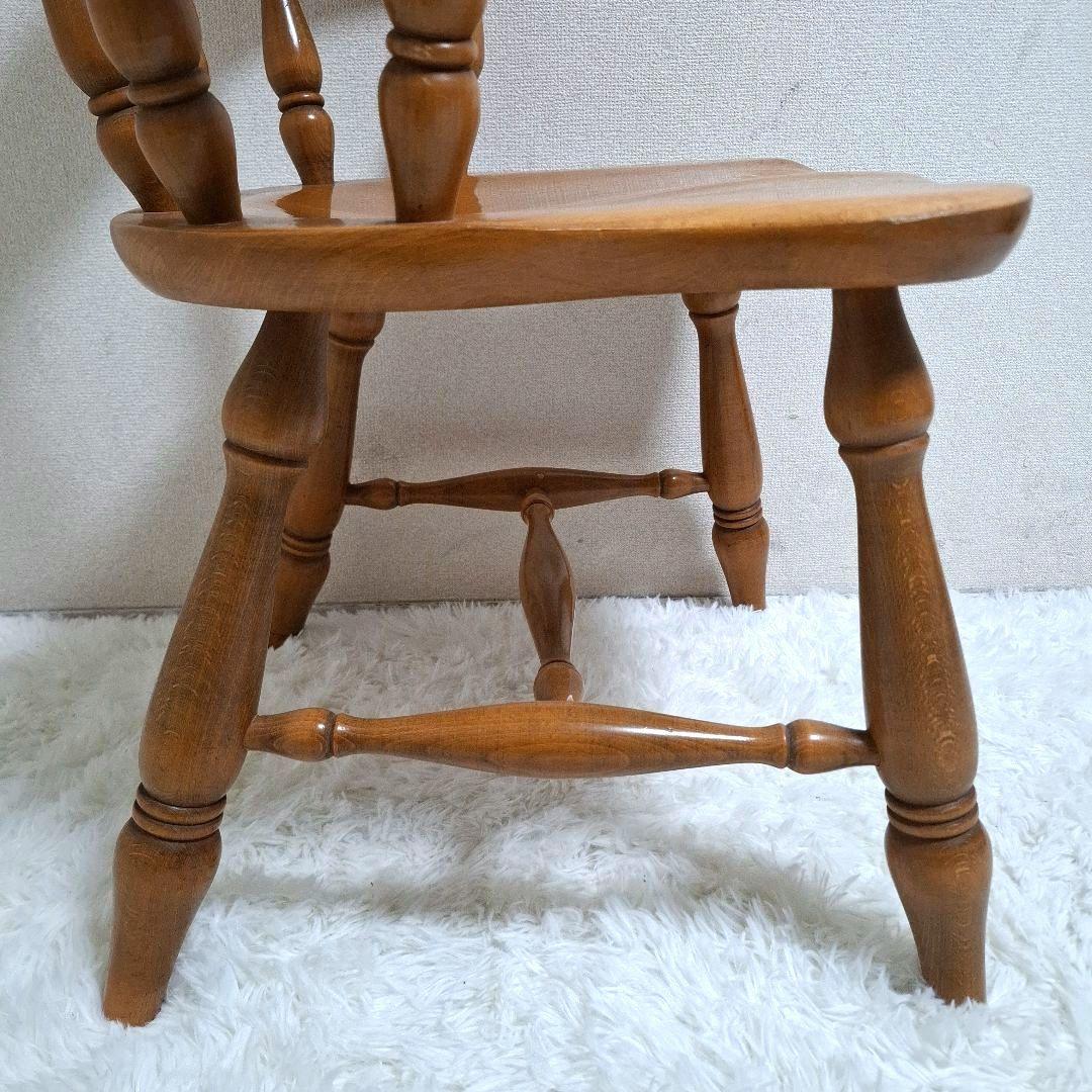 柏木工 木製 背もたれ 肘掛け付き椅子 アームチェア