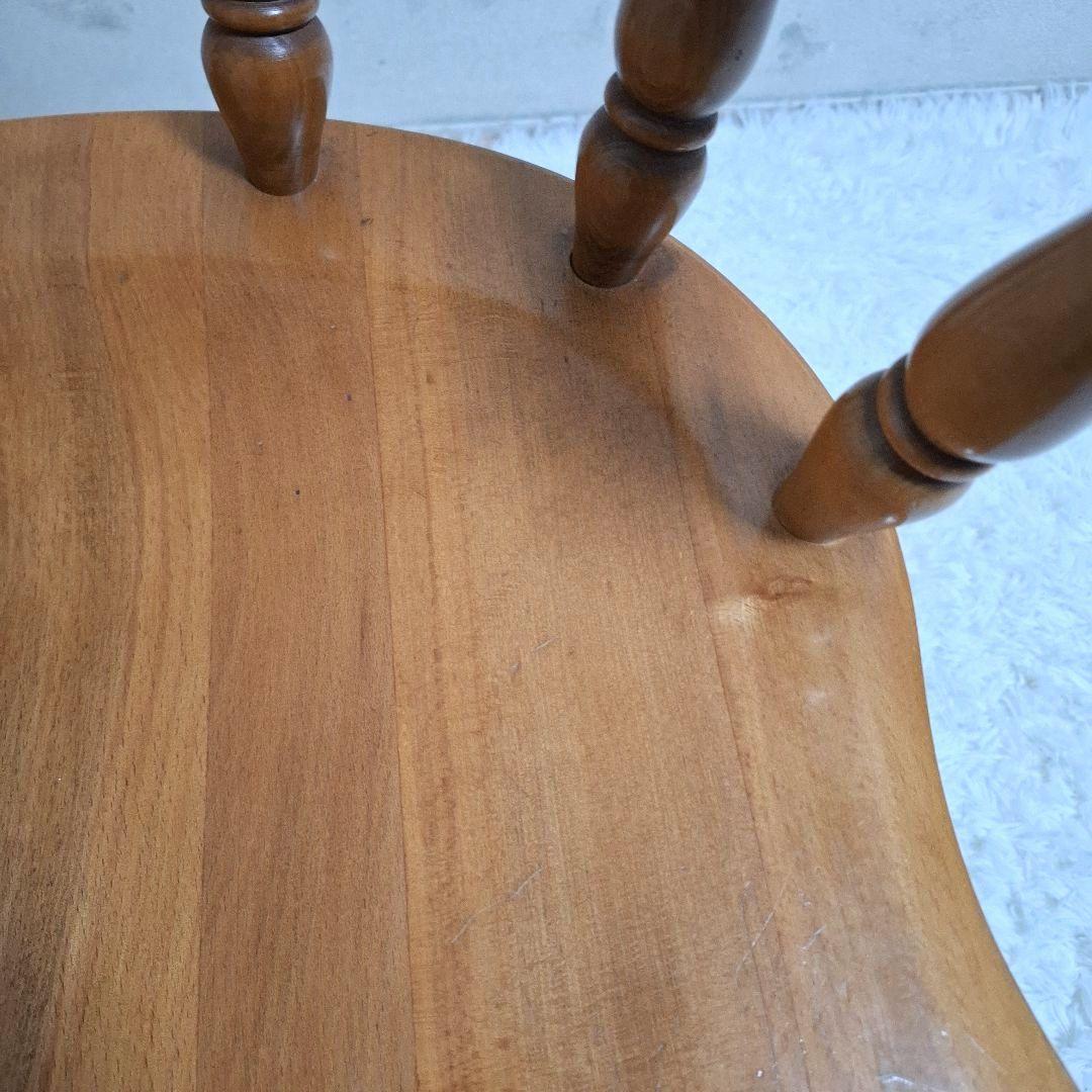 柏木工 木製 背もたれ 肘掛け付き椅子 アームチェア