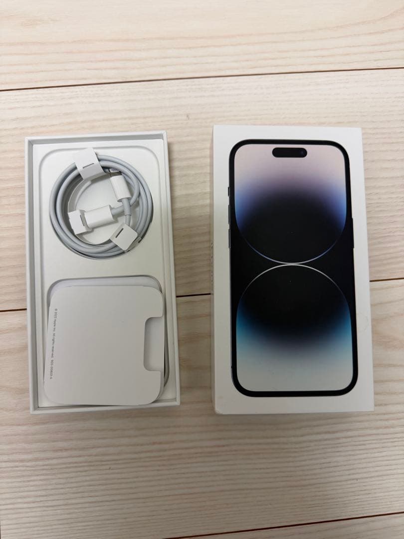 値下げ【バッテリー100%】iPhone 14 Pro スペースブラック 1TB