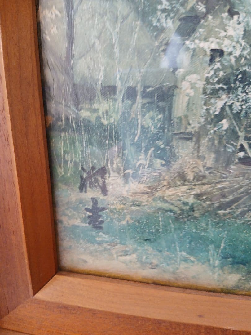 向井潤吉、油彩画