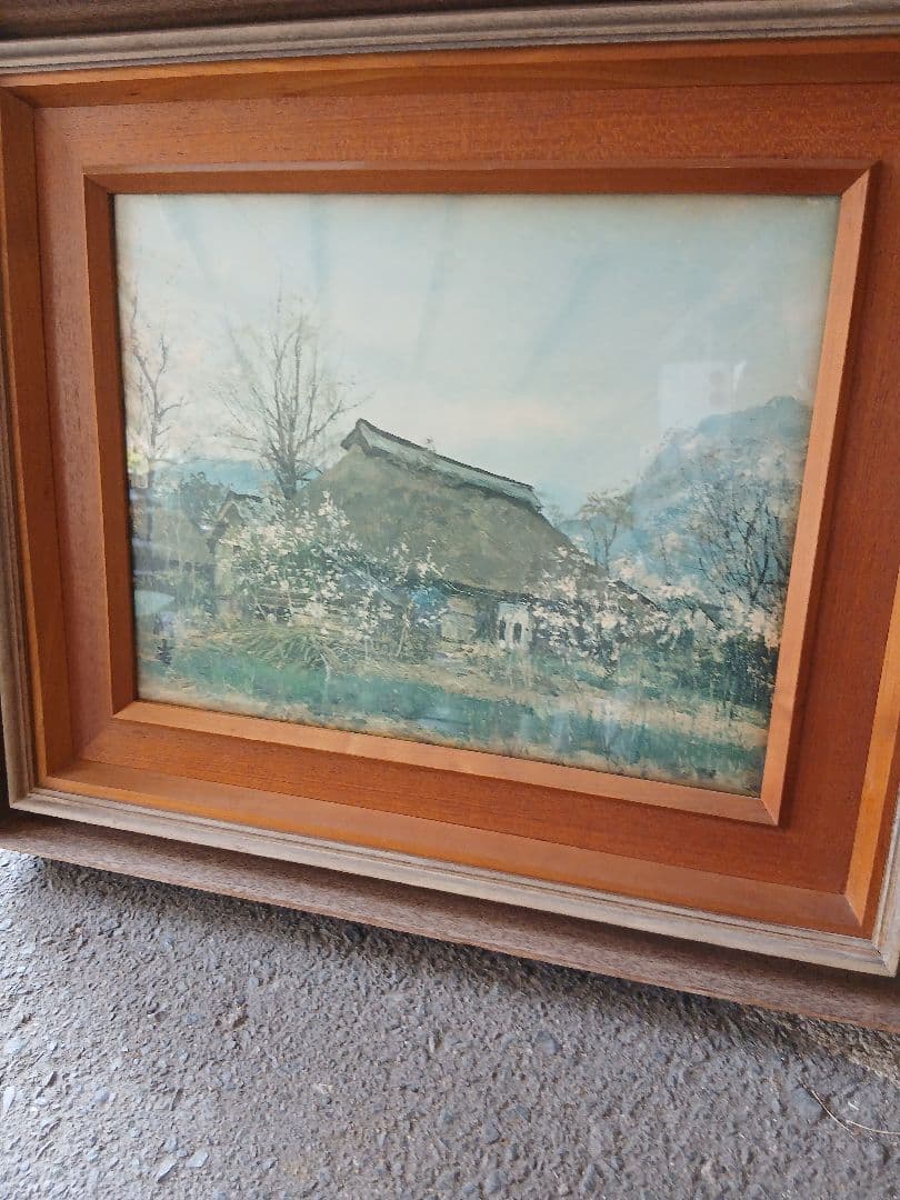 向井潤吉、油彩画