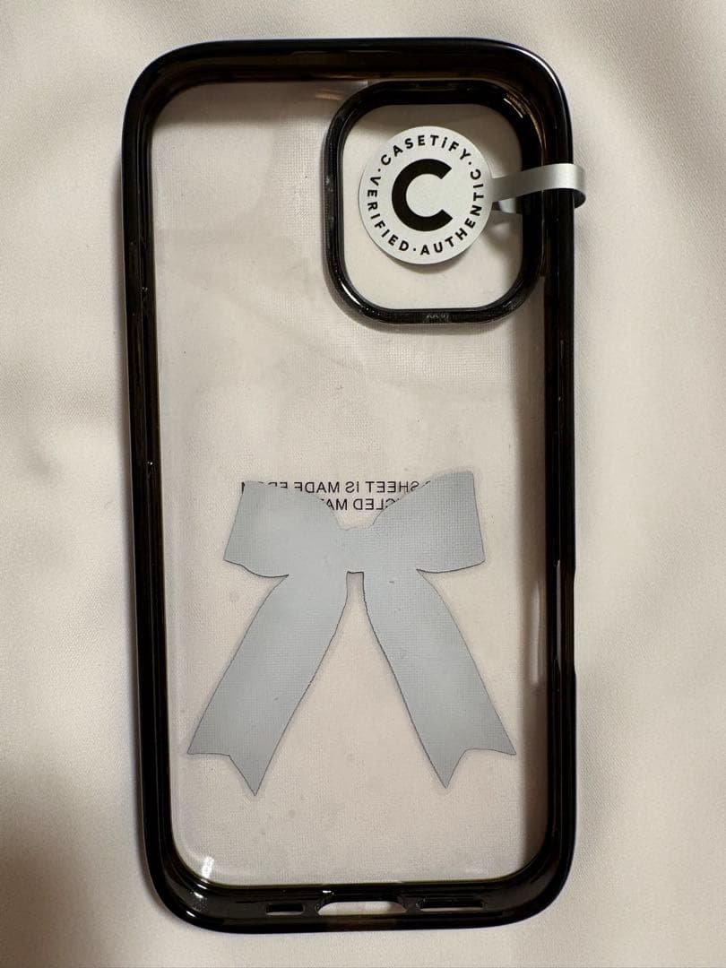 CASETiFY リボンデザイン iPhoneケース
