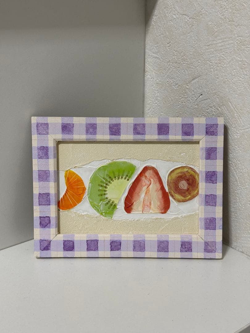 フルーツサンド　絵画