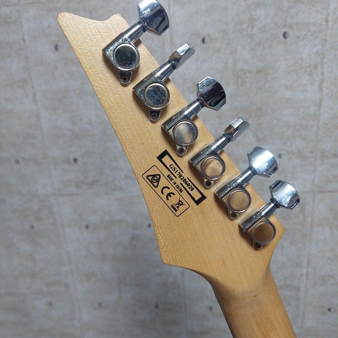 メンテナンス済 GIO Ibanez エレキギターセット GRX70QA-TBB