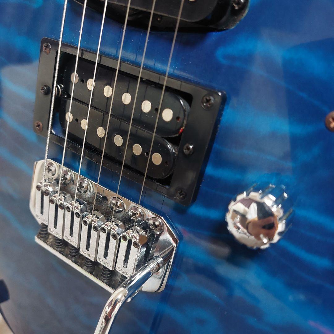 メンテナンス済 GIO Ibanez エレキギターセット GRX70QA-TBB