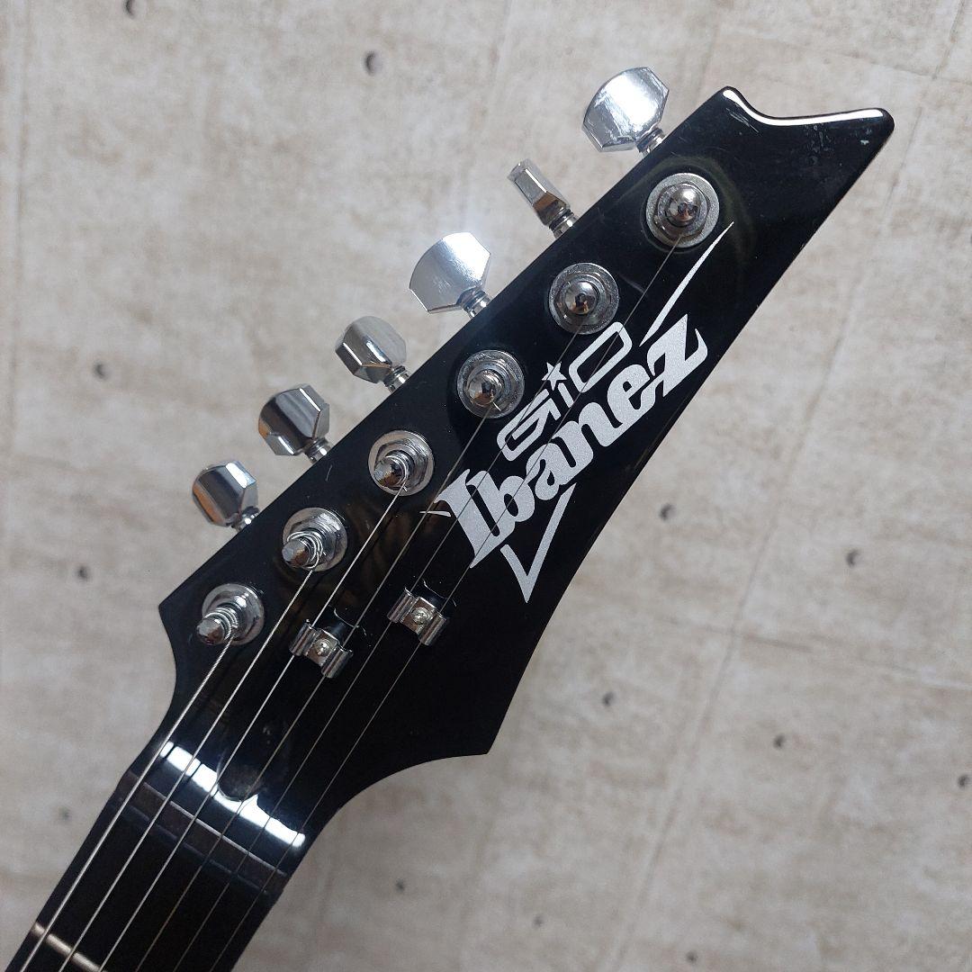 メンテナンス済 GIO Ibanez エレキギターセット GRX70QA-TBB