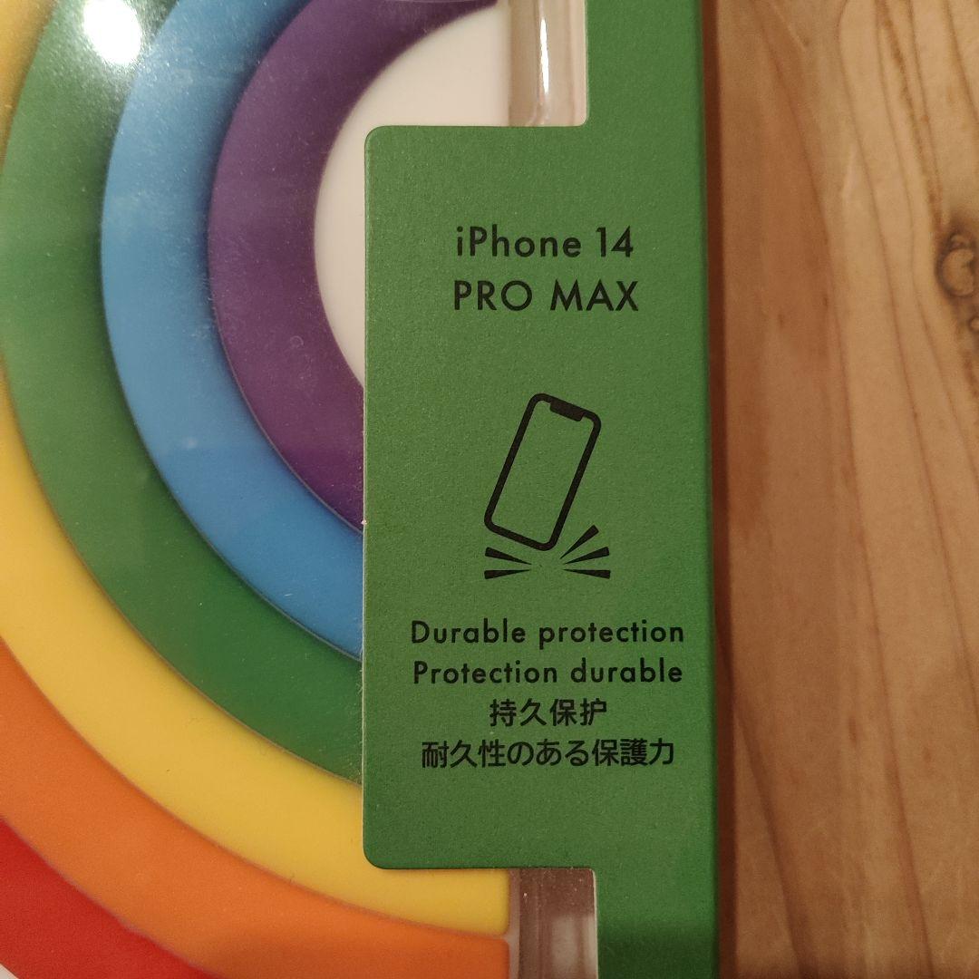ケイトスペードiPhone 14 Pro Max ケース虹レインボー