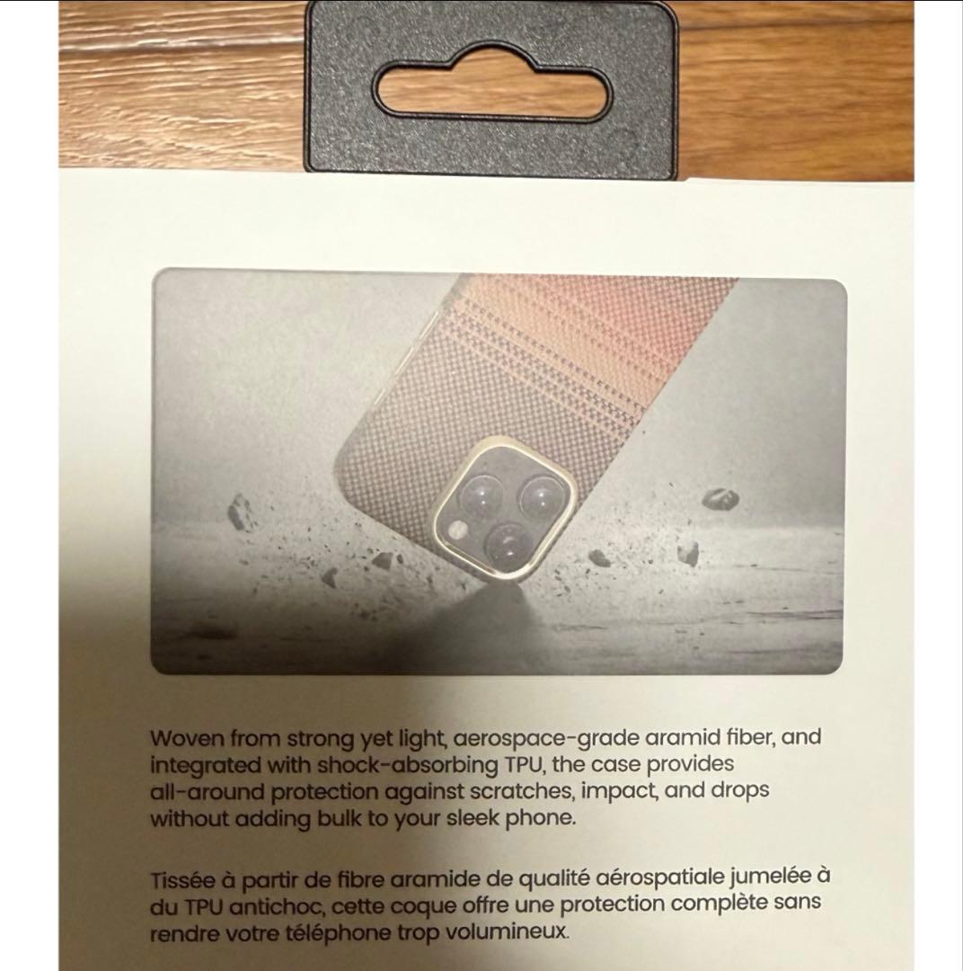 pitaka 全面保護 強化版 iPhone16 pro max （サンセット）