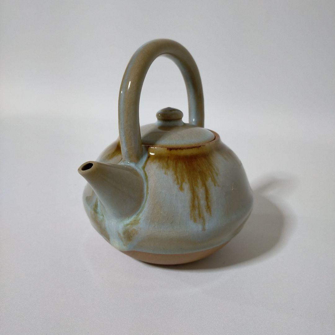 煎茶道 土瓶桂山作01 ボーフラ 湯沸かし 桂山窯