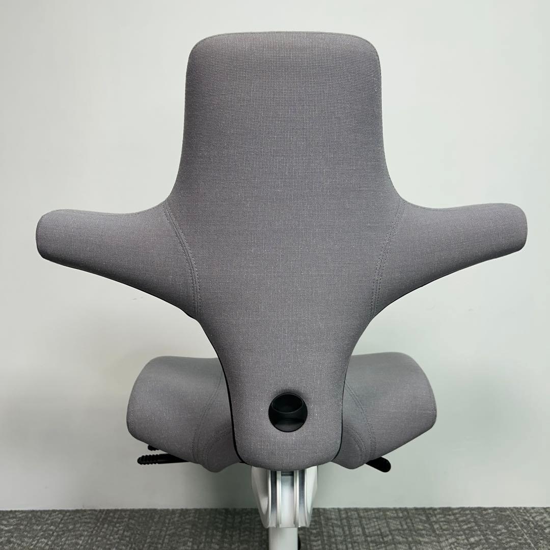 【D】オフィスチェア HAG Capisco ホーグ カピスコ 布張 グレー