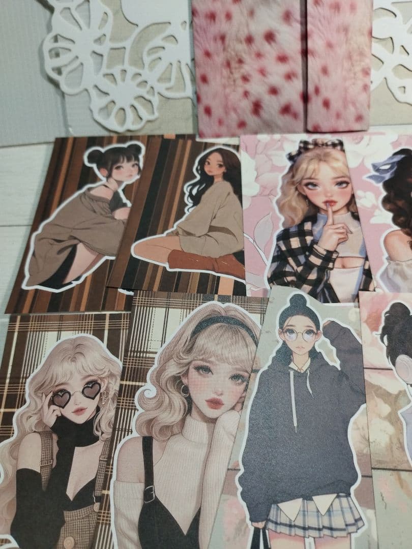 おすそ分けファイル女の子　男の子　No.7 平袋　マステケース