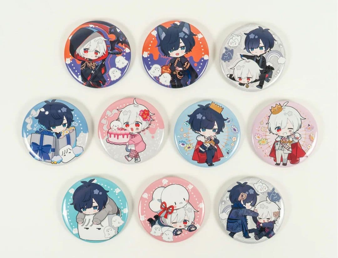 【⭕️バラ売り】そらる まふまふ ハロパ バースデー 格差 飛行機 王冠 死神