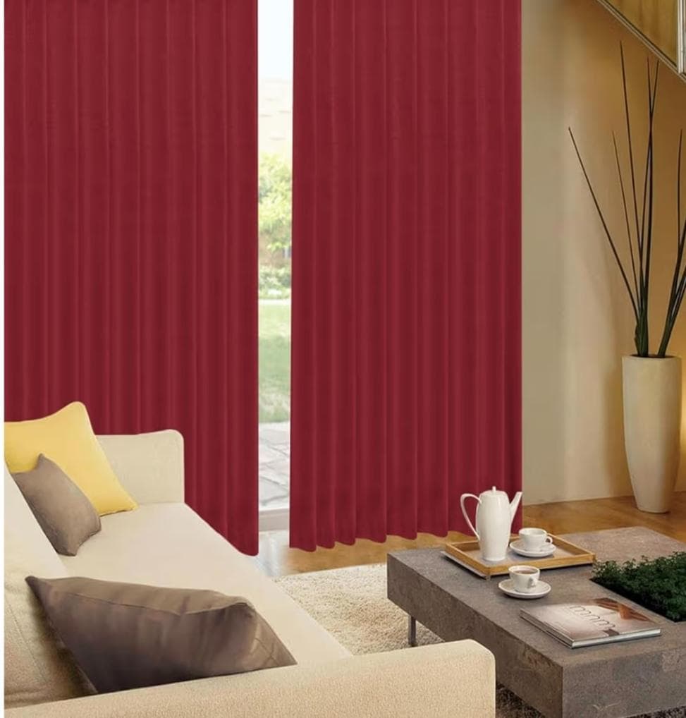 カーテンくれない「静 Shizuka」完全遮光生地【形状記憶加工】【遮光1級】