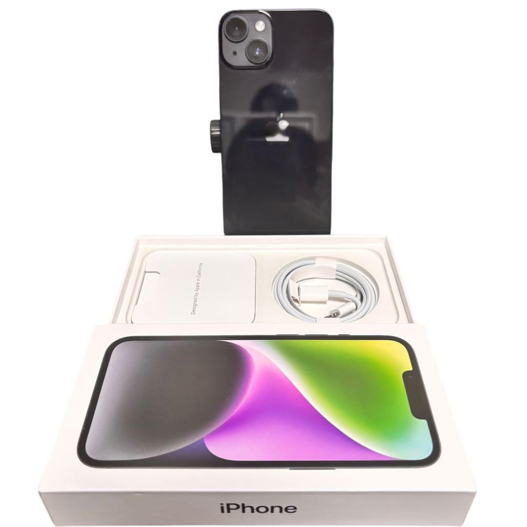 ②iPhone 14 256GB SIMフリー 特典付き