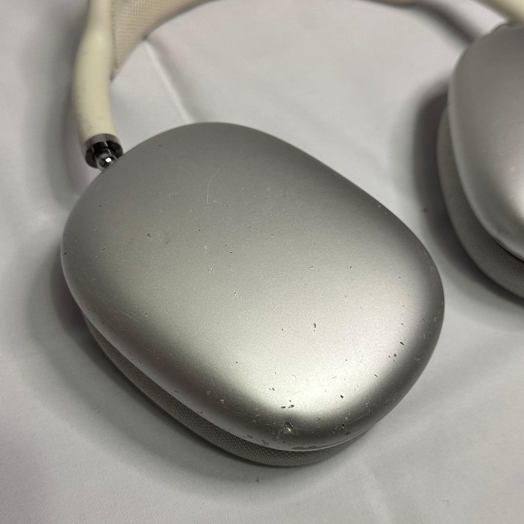 airpods max☆ホワイト☆シルバー☆箱付き☆ヘッドホン☆A2096