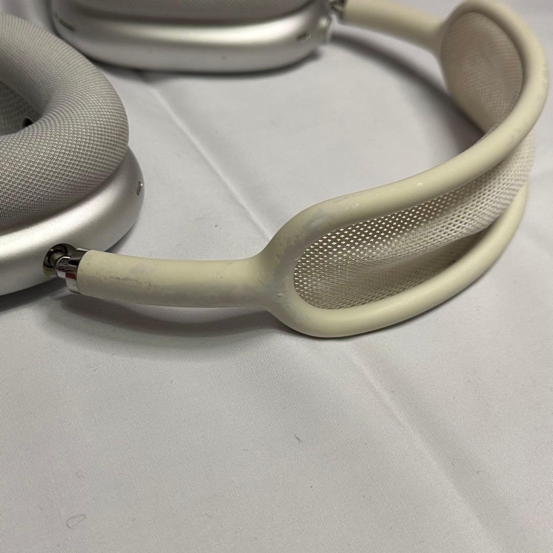 airpods max☆ホワイト☆シルバー☆箱付き☆ヘッドホン☆A2096