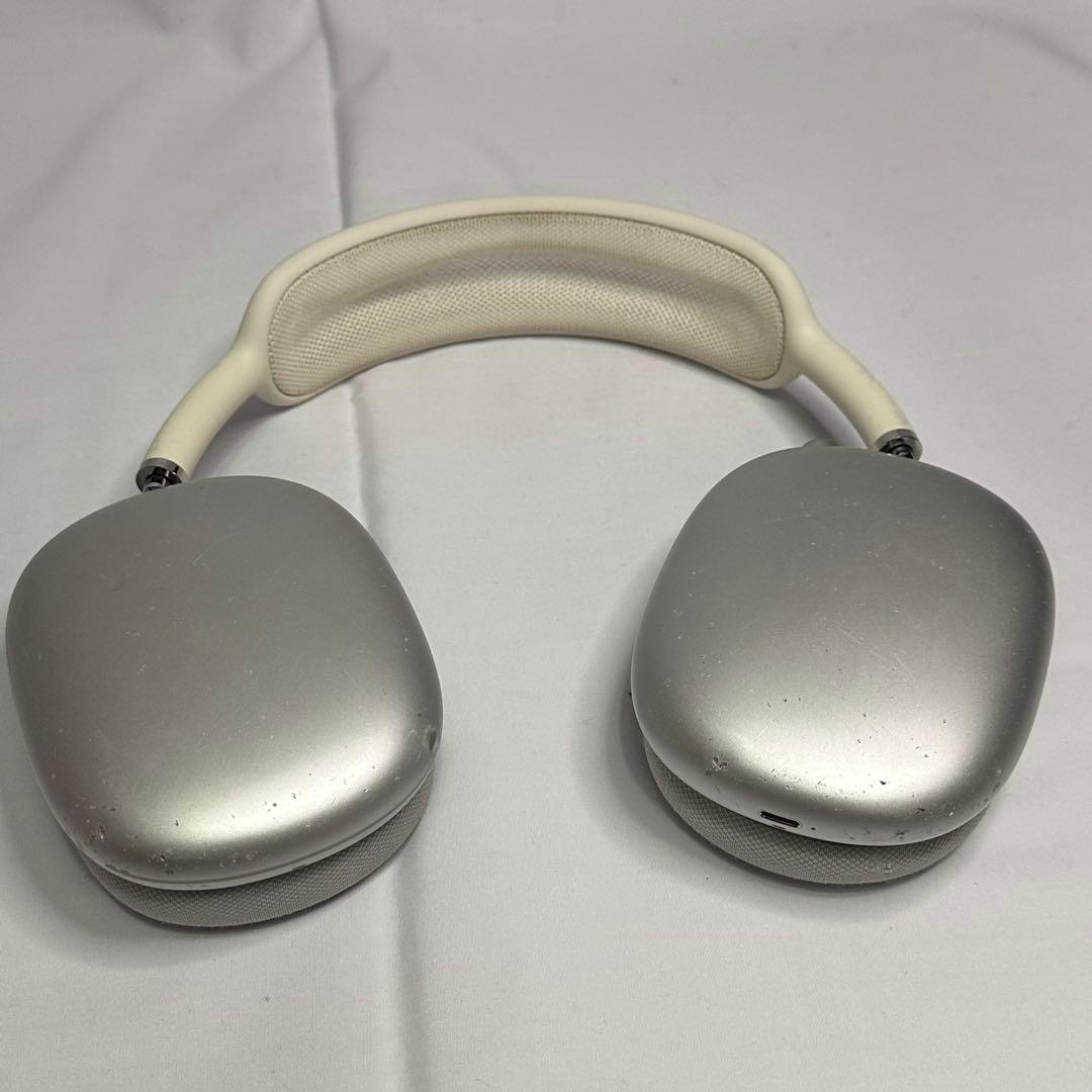 airpods max☆ホワイト☆シルバー☆箱付き☆ヘッドホン☆A2096